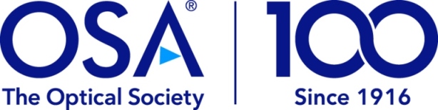 OSA, Optical Society, 光学会,光学