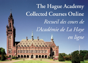 The Hague Academy Collected Courses Online