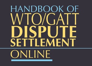 Handbook of WTO_GATT Dispute Settlement Online