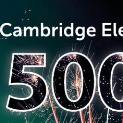 Cambridge Elements 500タイトル刊行記念キャンペーン