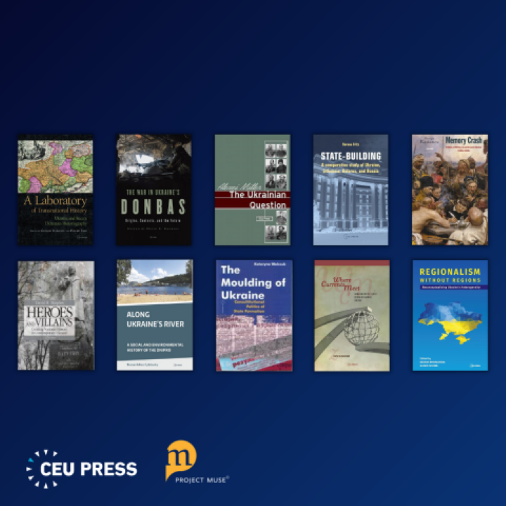 CEU Pressのウクライナ関連電子書籍をProject MUSEプラットフォームにて無料公開中