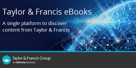 Taylor & Francis eBooksのバナー