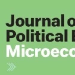 Journal of Political Economy Microeconomics and Macroeconomics cover